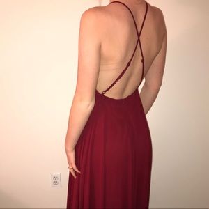 Backless Maxi Dress